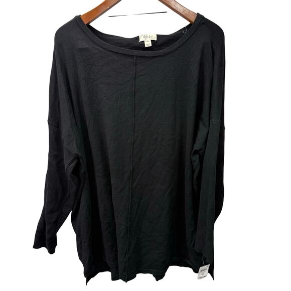 Macy's Style & Co Plus Sweater 3X Thin Knit Boat Neck NEW #G710 - Picture 3 of 6